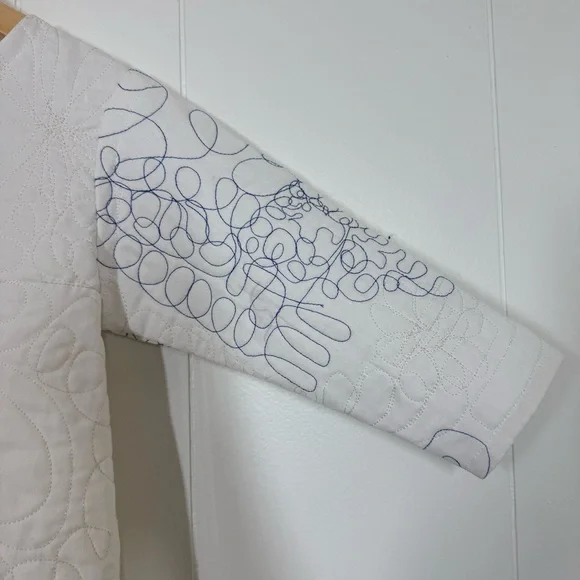 Remi Lyn & Co. “Doodle Arms” Handmade Quilted Jacket